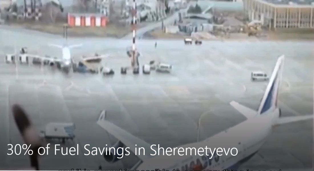 30% of Fuel Savings in Sheremetyevo